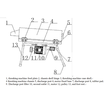 Single-Roller-Mais-Mais-Dreschmaschine